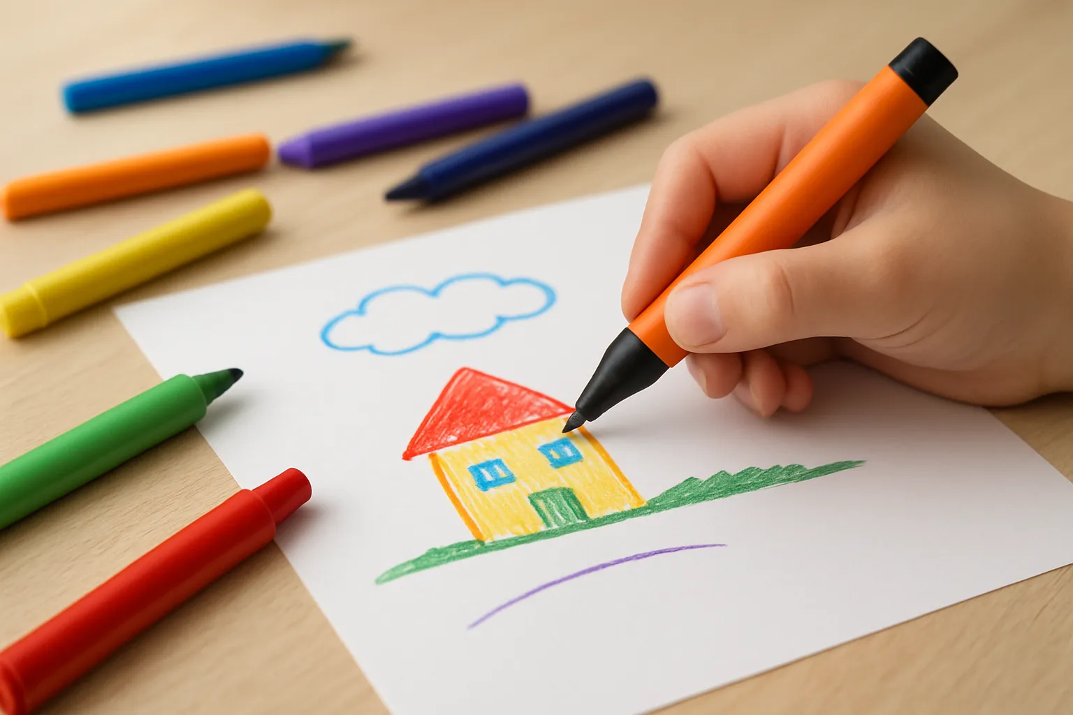 The Benefits of Triangular Barrel Design in Marker Pens for Children's Art Products